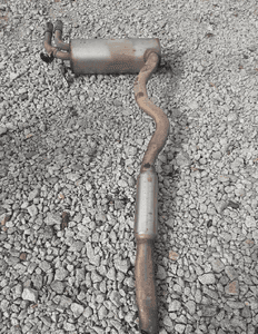 Bmw F30 F31 F32 F36 tłumik wydech 7602286 7620362 1