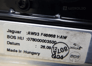 Jaguar xj X351 long półka tylna bagażnika roleta 10