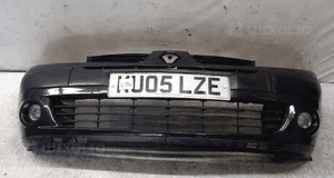 Zderzak przód przedni renault clio 2 ii lift fl zielony halogeny uszkodzony ! 1