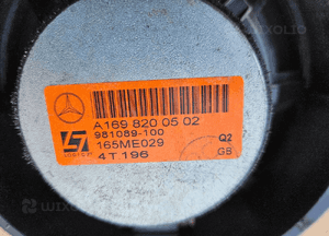 Mercedes A W169 B W245 głośnik drzwi tylny tył 4