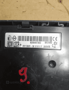 KOMPUTER STEROWNIK RENAULT OE 8200497363 2