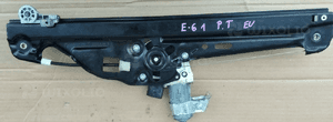 BMW 5 E60 E61 mechanizm podnosnik szyby tyl prawy lewy 2