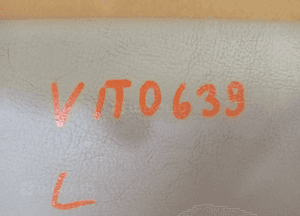 Słonecznik osłona przeciwsłoneczna lewa Mercedes Vito 639 3