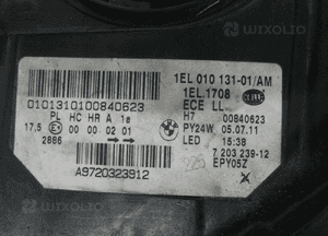 Bmw 5 F10 F11 soczewka led lampa przednia lewa 12