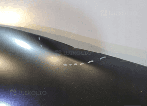 Audi Q7 4M Maska Pokrywa silnika uszkodzona- 13660 5