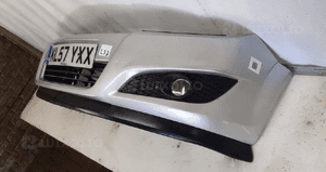 Zderzak przód przedni do opel astra h Z157 srebrny halogeny 3