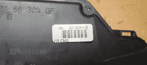 Zamek drzwi lewy przód 9 PIN VW Golf V Plus 3D1837015 6