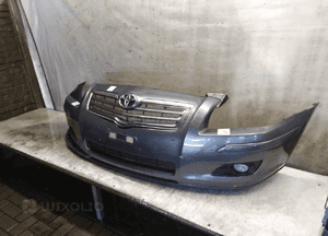 Zderzak przód przedni do toyota avensis T25 lift fl 1G3 szary grafitowy halogeny 3