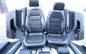 FOTELE SIEDZENIA SKÓRA VW PASSAT B7 SEDAN 5