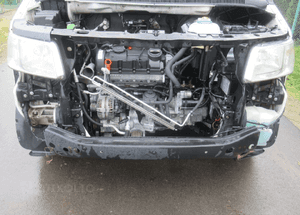 Pas przedni przód belka zderzaka vw transporter T5 1.9 tdi 102 km 2003-