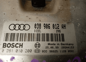 Komputer sterownik silnika Audi A4 B5 1.9 TDI 038906012AH 0281010200 4