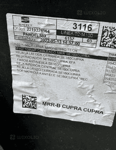 Seat cupra leon 5FA zderzak przedni 20- 6