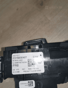 Panel klimatyzacji Volkswagen 2G1820045T 3