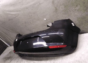 Zderzak tył tylny seat leon 2 ii LC9Z czarny 2