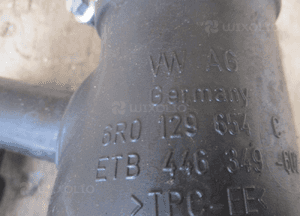 Rura powietrza vw seat audi 1.6 tdi 6R0129654C 2