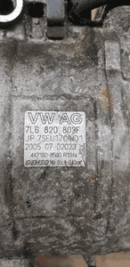 Sprężarka pompa klimatyzacji VW Touareg 7L 3.0 TDI 7L6820803F 7