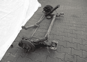 Opel astra iv j oś belka zawieszenie tył 5X115 2