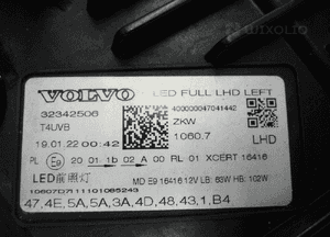 Volvo XC60 ii lift full led lampa przednia lewa lewy przód 11