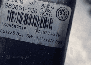 SILNICZEK SZYBY PRZEDNI PRAWY VW PASSAT B6 1K0959701P RADOM 3