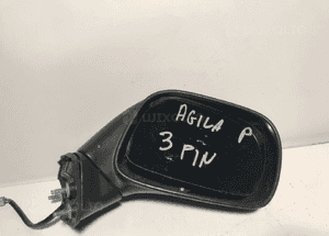 Lusterko elektryczne prawe opel agila czarny mat 3-PIN oryginał wysyłka! 2