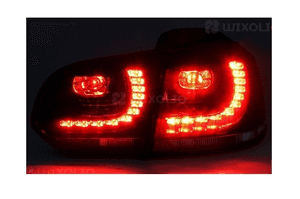 Lampy Tylne DIODOWE VW GOLF 6 VI 08-12 RED SMOKE 3