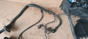 Wiązka instalacja komry silnika skrzynka bezpieczników VW Touareg 3.0 TDI 7L0937576B 7L0937576A 3