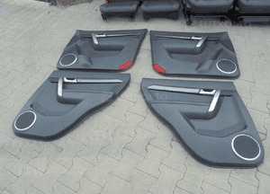 Fotele siedzenia skóra 7 osób chevrolet captiva 2