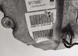 Skrzynia biegów automatyczna citroen C5 iii X7 20GF13 9671730880 9664134780 4