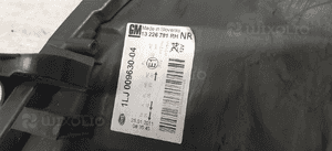 Lampa prawy przód opel insignia a uk 13226781RH 4