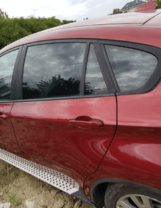Drzwi lewy tyl kompletne bez malowania w kolor vermilionrot bmw X6 4
