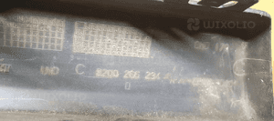Listwa zderzaka prawy tył tylna prawa Renault Modus 8200266234 6