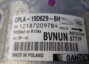 LAND ROVER RANGE ROVER JAGUAR 3.0 SC sprężarka pompa klimatyzacji 6