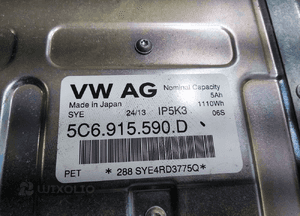 Bateria trakcyjna akumulator hybryda volkswagen jetta vi 5C 5C6915590D 14- 5