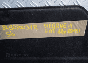 Megane iii kombi podłoga bagażnika 849020031R 8