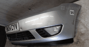 Zderzak przód przedni do ford fiesta MK.6 6 vi srebrny 62 halogeny 5