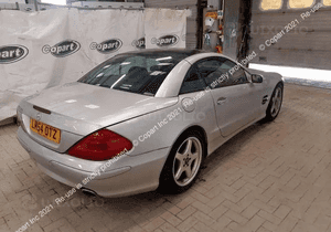 Maska Zderzak Reflektory Błotniki Wzmocnienie Belka Pas Przedni Lampy Mercedes SL500 SL350 R230 25