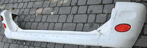 Toyota Yaris Verso zderzak tył tylny 1