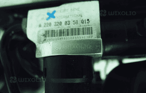 ZAWOR ABC TYŁ GRUSZKA A2203200358 A2203280031 MERCEDES SL R230 5