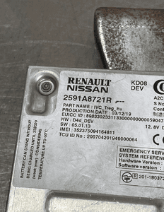 MODUL STEROWNIK RADIO RENAULT 2591A8721R ORG FV 2