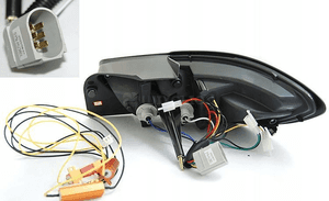 Lampy diodowe do seat ibiza 6J wersje 3 drzwiowe od 2008 do 2012 led smoke 5
