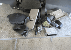 Deska konsola kokpit air bag renault scenic ii 2 2003- 4