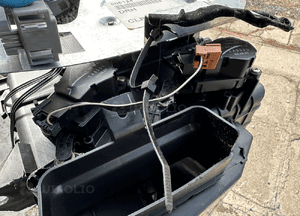 MERCEDES ML 163 belka nagrzewnica wiązka  lift  wentylator rezystor silniczek ciepło zimno cięgno 7