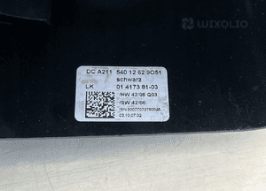 Mercedes W211 lift Przełącznik zespolony taśma A2115401262 6