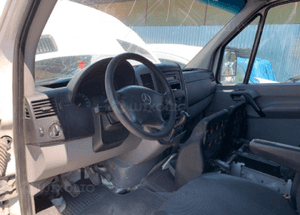 Sprinter 906 crafter  przekładka Anglika Maglownica konsola dywany 1