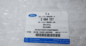 Ford puma ii 2019- listwa dachowa prawa L1TBR60463AB 5