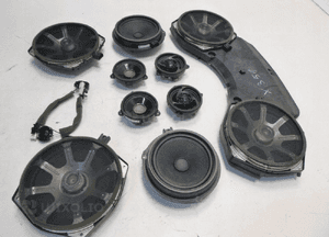 JAGUAR XJ X351 GŁOŚNIKI ZESTAW ORYGINAŁ KOMPLET 3