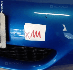 Zderzak przód przedni do toyota aygo lift fl  8B6 niebieski 2