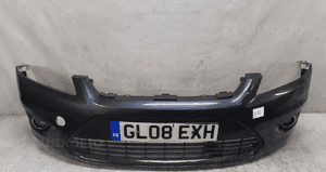 Zderzak przód przedni ford focus MK.2 2 ii lift fl H4 szary grafit halogeny 5