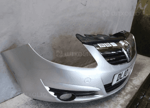 Zderzak przód przedni opel corsa d Z157 srebrny halogeny 5