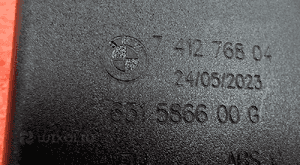 BMW 5 F90 Pas bezpieczeństwa Tył 72117412768 7412768 5